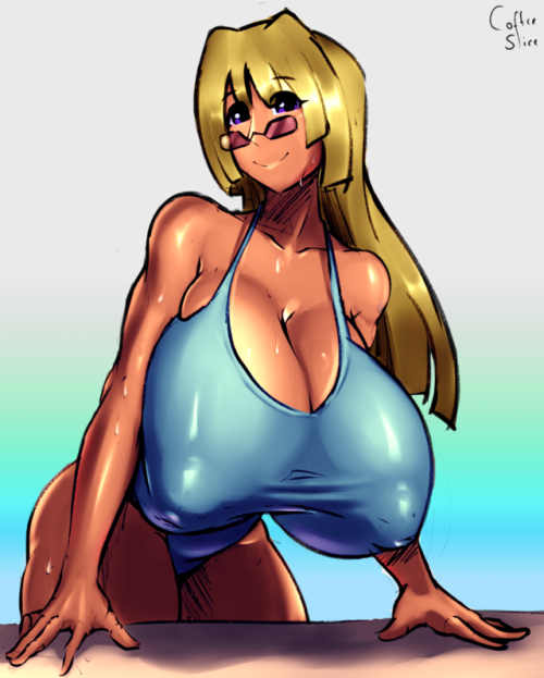 XXX coffeeslice: Woop, decided to color it. photo