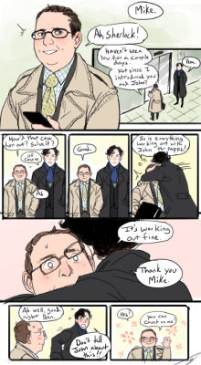 Yes thank you for the perfect boyfriend, Mike, appreciate it. For Let&rsquo;s Draw Sherlock!