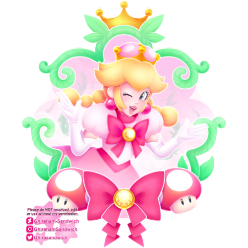 Here are all my Peachette drawings! I might make them into stickers and other prints :D