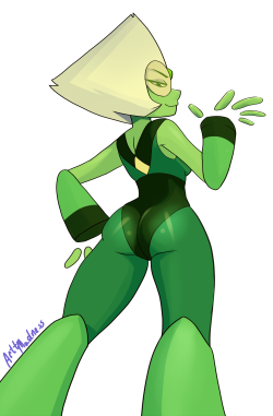 nsfwarttmadness:  Peridot XD   &lt;3 &lt;3 &lt;3