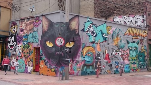 The Bogota Graffiti Tour was a really fun (and free) activity to introduce us to Bogota. Some of the