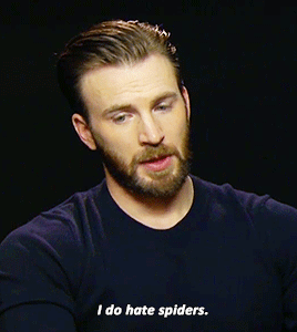 beardedchrisevans:I really don’t like them, cause you just don’t know where they are.  