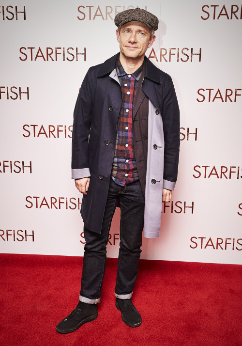 【HQ】Martin Freeman attends the UK film premiere of “Starfish” at The Curzon Mayfair on O