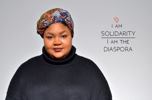a-soul-restored:  eccentricentity:  ms—jane:  “I am the Diaspora” photo campaign by the Ithaca College African Students Association.   This year, we created a campaign named: I am the Diaspora. The goal of this year’s campaign was to raise the
