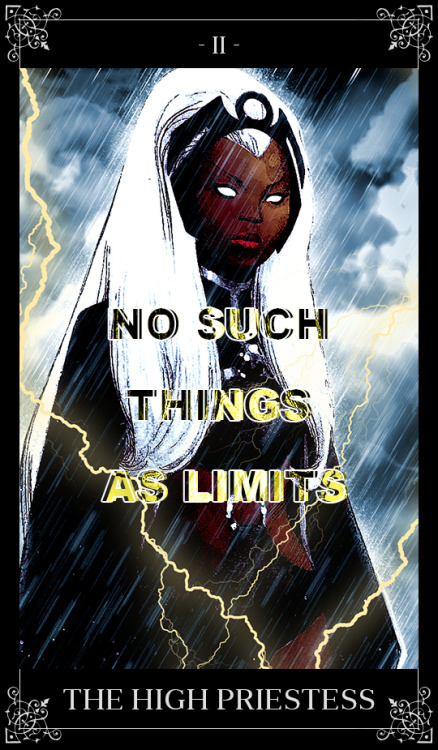 klauswalz:  Tarot Card - Ororo Munroe