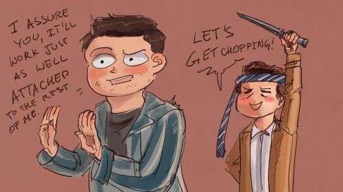 sketchydean:this is my two am prediction for the season finale and i stand by it 