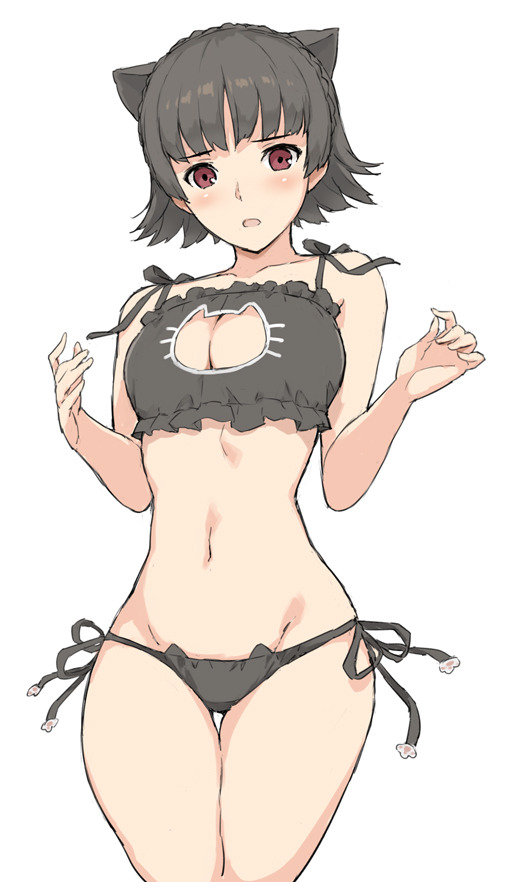 I think she is a brunette.