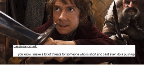 eveningisgrey:  The Hobbit + Text Posts 7, Bilbo Baggins Edition