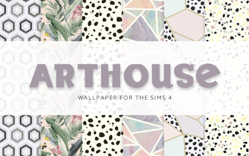 Arthouse WallpaperThere are 2 x 1-tile walls and 4 x 3-tile wallpapers included in this file. These 