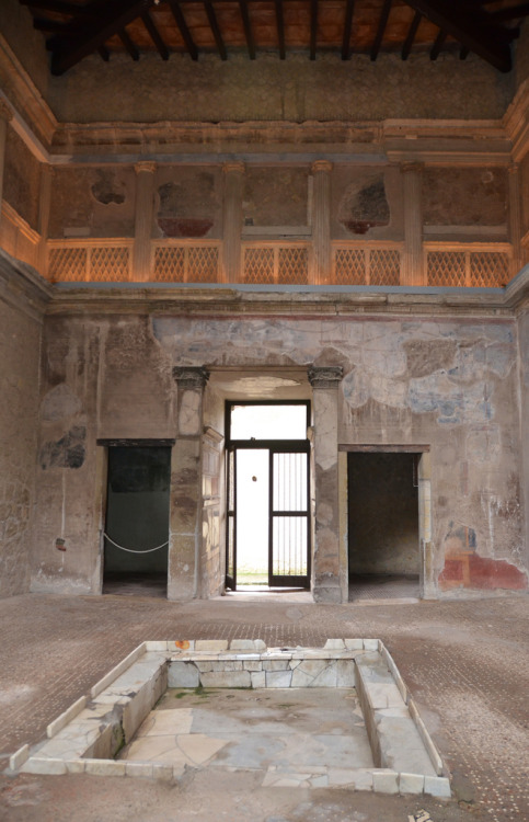 TheSamnite House at Herculaneum was built a century (give or take a couple decades; it&rsquo;s usual