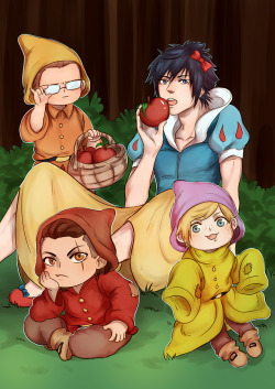 aichan-artblock:  FFXV Snow White Au :^)