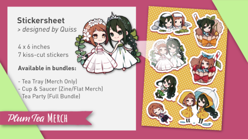 MERCH SPOTLIGHTTake a closer look at some of the adorable merch available! This cute 4x6 stickershee