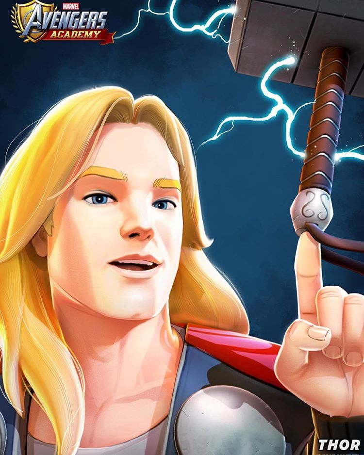 coltonhaynesofficial:  So excited to be the God of Thunder! Playing Thor in MARVEL