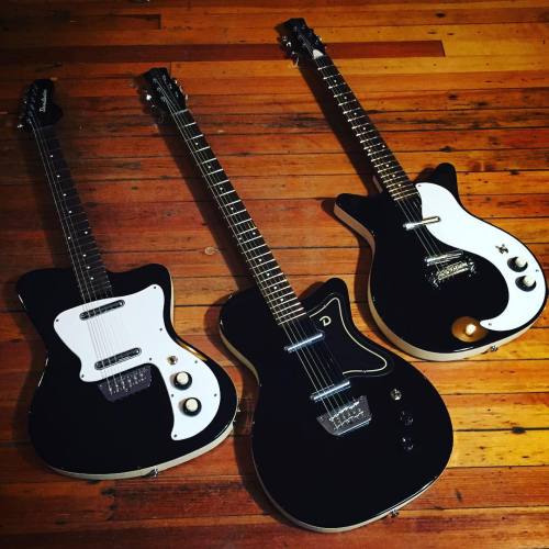 Any color you want, as long as you want black. Danelectro DC-59, &lsquo;67 Heaven Hawk, and '56 