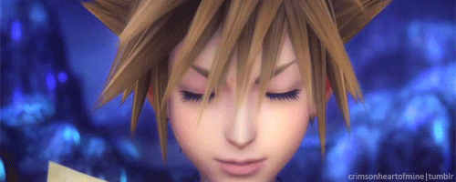 crimsonheartofmine:  Kingdom Hearts - Sora, Roxas & Ven “Sora, the bits and bytes that have made up your life so far, can you say for sure that they are not just copies of someone else’s?” 