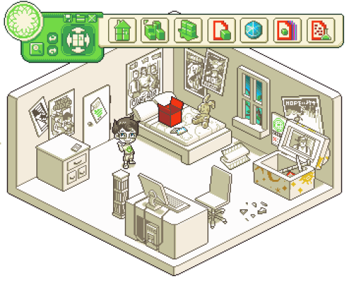 XXX kurooequinox:  pixel Beta Kids in their rooms! photo