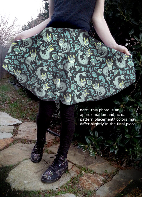 cryptovolans:  cryptovolans:  Preorders for skirts are now open in my store! They’ll