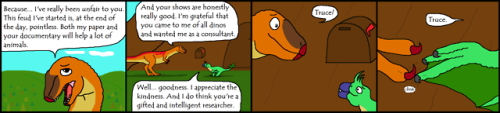 This is the end of this particular storyline! Stay tuned for more!For a larger image of the comic, g
