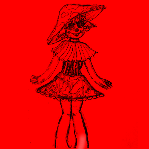 Clowntober Day 14 Mushroom 