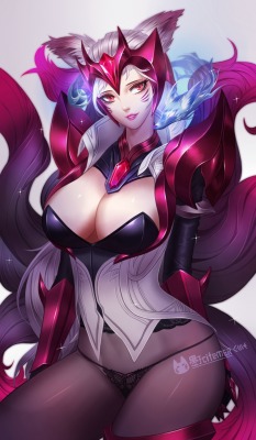 league-of-legends-sexy-girls:  Ahri