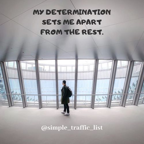 My determination sets me apart from the rest. Please like, comment and share if you enjoy this quote