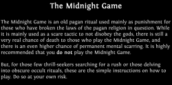 sixpenceee:  From the blogger who presented you with the creepy Hide and Seek game, I present you with a new game.  BE CAREFUL. I post these games because it’s just a thrill to read about them.  One reddit user didn’t really believe in this stuff