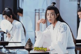 ohsehuns:The Untamed | Wei Ying’s classroom shenanigans