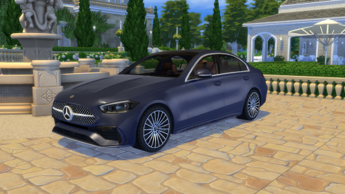 2022 Mercedes-Benz C-Class by LorySims Screenshots by @moderncrafterLive in the moment. Drive in the