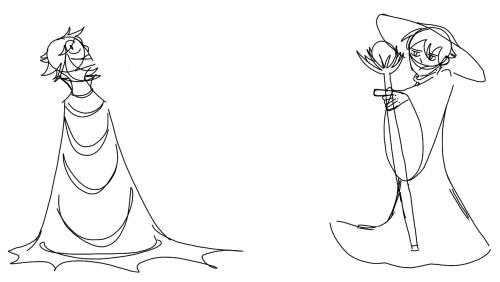 Here's The Sketch Version Of That Drawing I Did A While Back. I Didn't Really Know What To Do With The