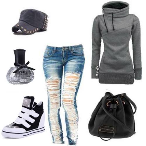 stylelist-tidebuy:   Fashionable Top Quality Pure Color Slim Hoodie 