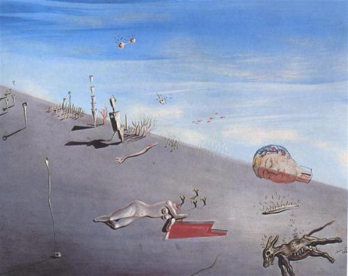 salvadordali-art:   Study for “Honey is Sweeter than Blood” (1926) Salvador Dali