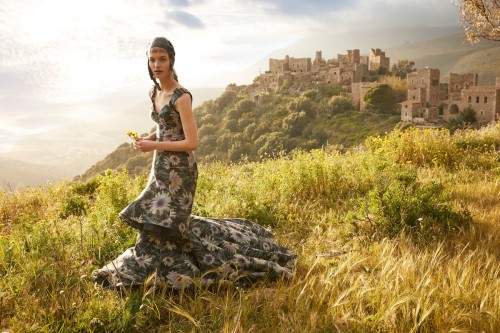 Photographer Richard Phibbs for Vogue Greece. Shot in the region of Mani. 