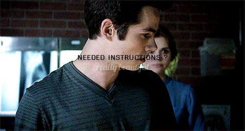 itsjustdrizzling:      “You’re too smart. When have you ever needed instructions ?