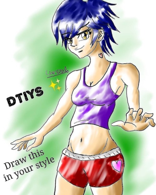 Decided to make my first DTIYS (Draw This in your Style) that I have issued for y'all. I wanna see w