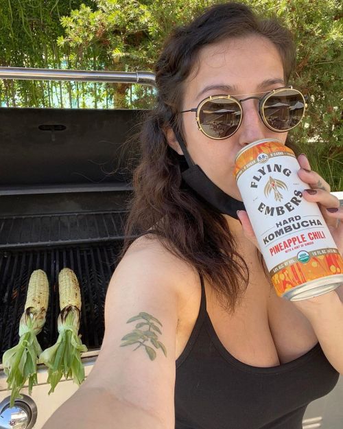 Adventures in being half white and half Mexican: drunk on hard kombucha handling a very serious elote craving (please sponsor me @flyingembersbrew I love you) https://www.instagram.com/p/CCKJb9Jg-XF/?igshid=9xoyevh4keur