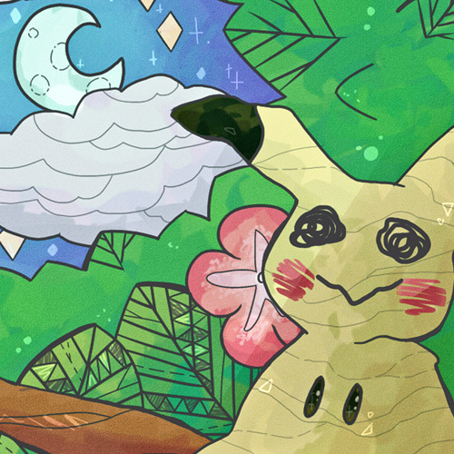 Four icons from Alola-ha! What a Difference a Day Makes, Mimikyu!  speedpaint. Full piece here.