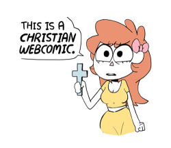 Christian webcomicI got motivated by @misconamour‘s comic who got motivated by @honeyboyy‘s comics. It’s a neverending chain of motivation and relatableness.