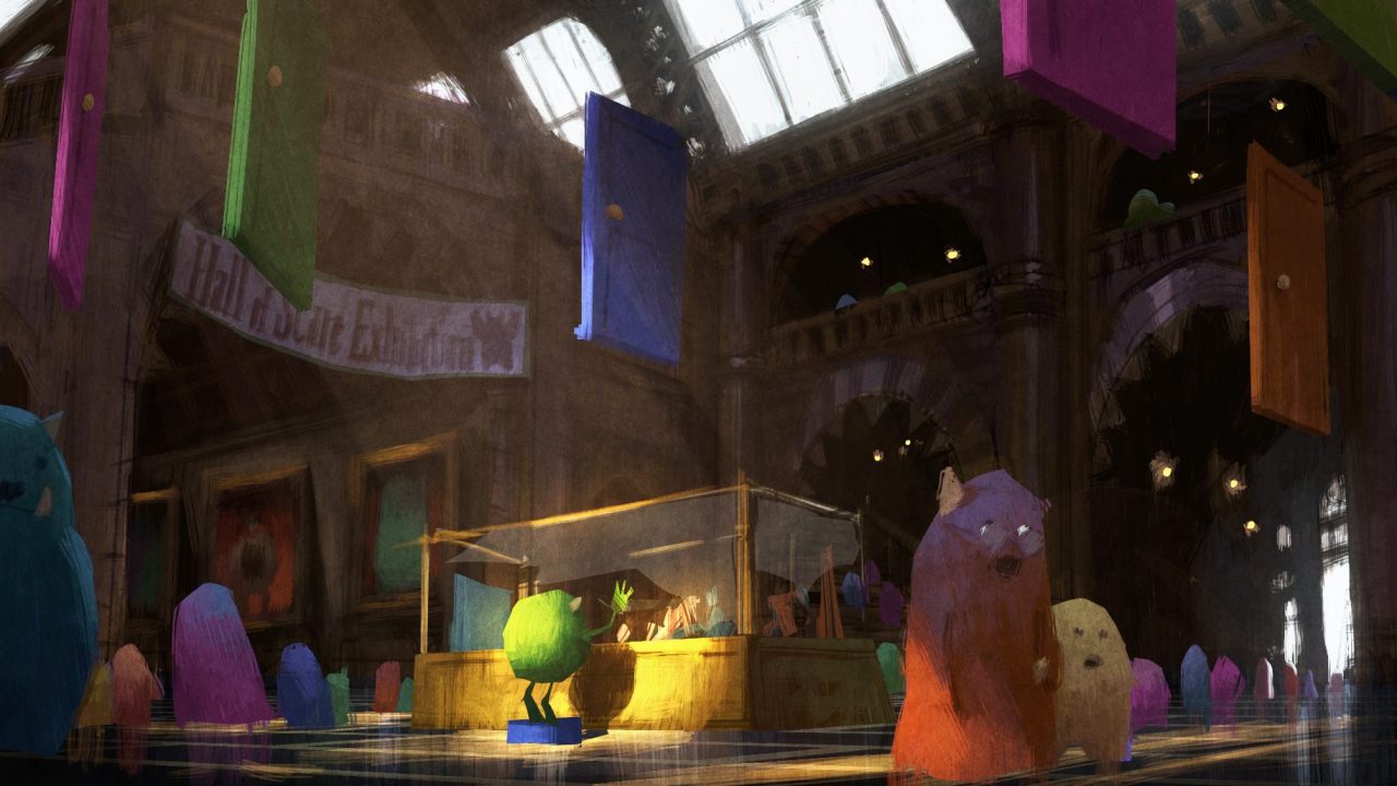 wannabeanimator:  Monsters University (2013) | color keys - Dice Tsutsumi