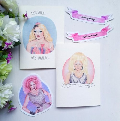 Miss Vanjie Card //MandyIllustrates