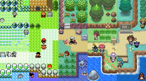 17 years of Pokemon in one map!