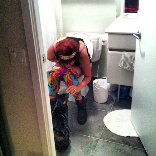 Porn photo dimitrivegas:  Toilet girl