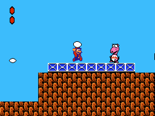 suppermariobroth:  In Super Mario Bros. 2, if you deal the final hit to Birdo in