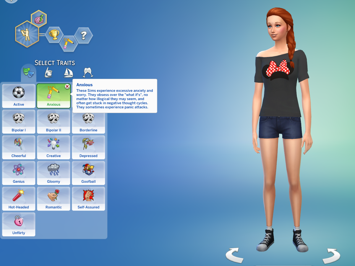 how to get custom traits to work in sims 4