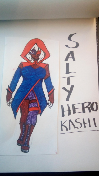 eidolicninja:My lovely like 2 followers is my bnha Oc Kasumi Shio. Her quirk is Salt Manipulation. S