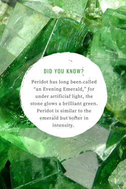 mysticself:  Welcome #August  the August #birthstone is #Peridot    