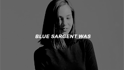 Blue Was The Natural Result Of A Home Like This: Confident, Strange, Credulous, Curious. 