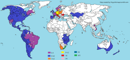 The Latin alphabet digraph <CH>[ʃ, ɕ] in Portuguese, Northwestern Mexican Spanish, Southwester