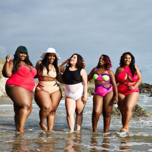 ok2befat:howtolivefatandhappy:bigbeautifulblackgirls:Loving the body diversity I’m seeing in @thediv