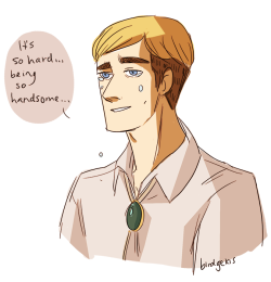 birdgekis:  erwin sighs deeply. feel sorry