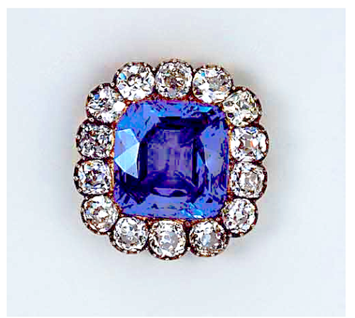 edwardslovelyelizabeth: Сlasp, c.1815,  belonged to queen Catherine of Württemberg&nb